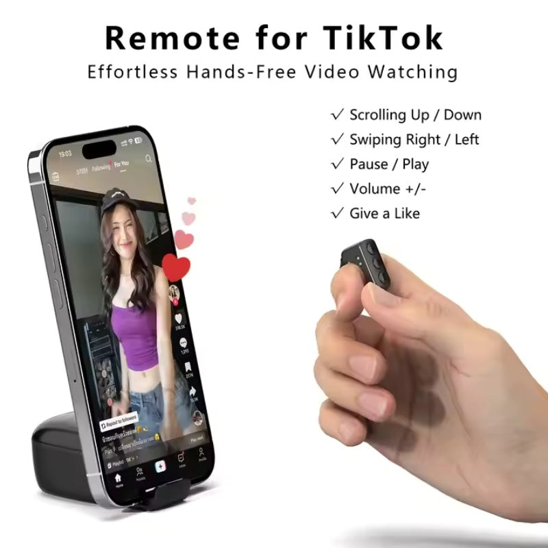 Smart BT Remote Ring tiktok