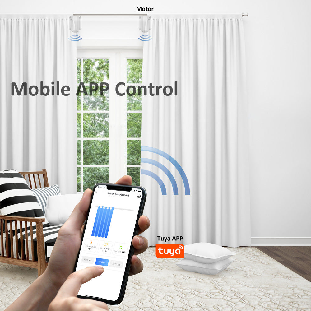 automatic curtain opener (bluetooth)